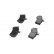 Brake Pad Set, disc brake KBP-5506 Kavo parts, Thumbnail 3