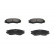 Brake Pad Set, disc brake KBP-5508 Kavo parts, Thumbnail 3