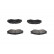 Brake Pad Set, disc brake KBP-5508 Kavo parts, Thumbnail 5