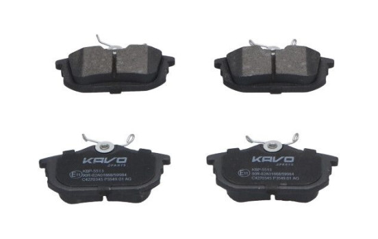 Brake Pad Set, disc brake KBP-5513 Kavo parts, Image 2