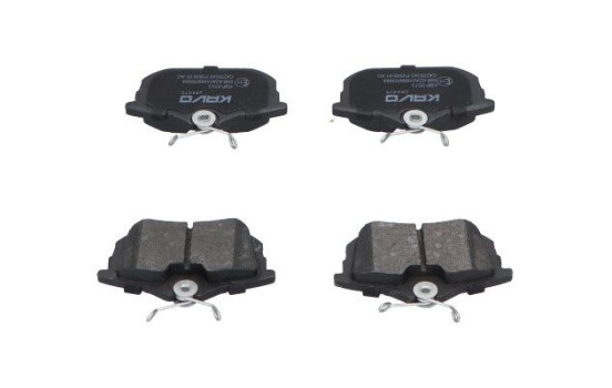 Brake Pad Set, disc brake KBP-5513 Kavo parts, Image 4