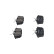 Brake Pad Set, disc brake KBP-5513 Kavo parts, Thumbnail 5