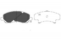 Brake Pad Set, disc brake KBP-5516 Kavo parts