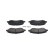 Brake Pad Set, disc brake KBP-5516 Kavo parts, Thumbnail 4