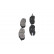 Brake Pad Set, disc brake KBP-5517 Kavo parts, Thumbnail 5