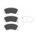 Brake Pad Set, disc brake KBP-5526 Kavo parts