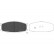 Brake Pad Set, disc brake KBP-5527 Kavo parts, Thumbnail 2