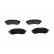 Brake Pad Set, disc brake KBP-5533 Kavo parts, Thumbnail 2