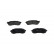 Brake Pad Set, disc brake KBP-5533 Kavo parts, Thumbnail 4