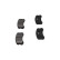 Brake Pad Set, disc brake KBP-5537 Kavo parts, Thumbnail 5