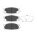 Brake Pad Set, disc brake KBP-5539 Kavo parts
