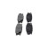 Brake Pad Set, disc brake KBP-5539 Kavo parts, Thumbnail 5