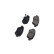 Brake Pad Set, disc brake KBP-5562 Kavo parts, Thumbnail 3