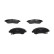 Brake pad set, disc brake KBP-5563 Kavo parts