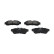 Brake Pad Set, disc brake KBP-6502 Kavo parts, Thumbnail 2