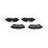 Brake Pad Set, disc brake KBP-6502 Kavo parts, Thumbnail 4