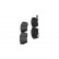 Brake Pad Set, disc brake KBP-6504 Kavo parts, Thumbnail 5