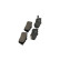 Brake Pad Set, disc brake KBP-6513 Kavo parts, Thumbnail 3