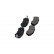 Brake Pad Set, disc brake KBP-6514 Kavo parts, Thumbnail 3