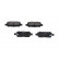 Brake Pad Set, disc brake KBP-6517 Kavo parts, Thumbnail 2