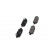 Brake Pad Set, disc brake KBP-6517 Kavo parts, Thumbnail 3