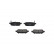 Brake Pad Set, disc brake KBP-6517 Kavo parts, Thumbnail 4