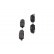 Brake Pad Set, disc brake KBP-6517 Kavo parts, Thumbnail 5