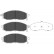 Brake Pad Set, disc brake KBP-6518 Kavo parts