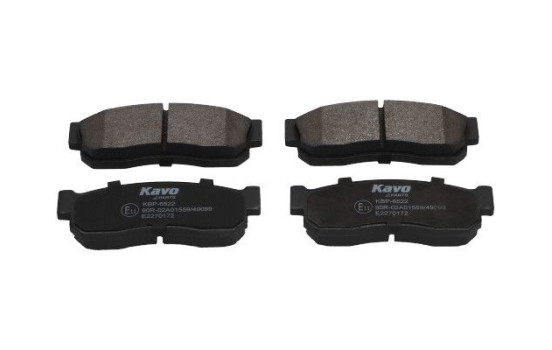 Brake Pad Set, disc brake KBP-6522 Kavo parts, Image 2