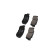 Brake Pad Set, disc brake KBP-6522 Kavo parts, Thumbnail 3