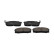 Brake Pad Set, disc brake KBP-6525 Kavo parts, Thumbnail 2