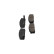 Brake Pad Set, disc brake KBP-6525 Kavo parts, Thumbnail 5