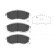 Brake Pad Set, disc brake KBP-6528 Kavo parts