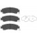 Brake Pad Set, disc brake KBP-6546 Kavo parts, Thumbnail 2