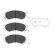 Brake Pad Set, disc brake KBP-6555 Kavo parts