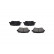 Brake Pad Set, disc brake KBP-6559 Kavo parts, Thumbnail 4