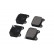 Brake Pad Set, disc brake KBP-6562 Kavo parts, Thumbnail 3