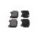 Brake Pad Set, disc brake KBP-6562 Kavo parts, Thumbnail 5