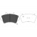 Brake Pad Set, disc brake KBP-6563 Kavo parts