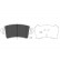 Brake Pad Set, disc brake KBP-6564 Kavo parts
