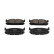 Brake Pad Set, disc brake KBP-6571 Kavo parts, Thumbnail 2