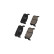 Brake Pad Set, disc brake KBP-6571 Kavo parts, Thumbnail 3