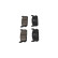 Brake Pad Set, disc brake KBP-6571 Kavo parts, Thumbnail 5