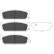 Brake Pad Set, disc brake KBP-6572 Kavo parts