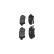 Brake Pad Set, disc brake KBP-6575 Kavo parts, Thumbnail 5