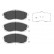 Brake Pad Set, disc brake KBP-6579 Kavo parts