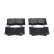 Brake Pad Set, disc brake KBP-6581 Kavo parts, Thumbnail 2