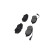 Brake Pad Set, disc brake KBP-6584 Kavo parts, Thumbnail 3