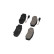 Brake Pad Set, disc brake KBP-6585 Kavo parts, Thumbnail 3