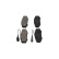 Brake Pad Set, disc brake KBP-6585 Kavo parts, Thumbnail 5